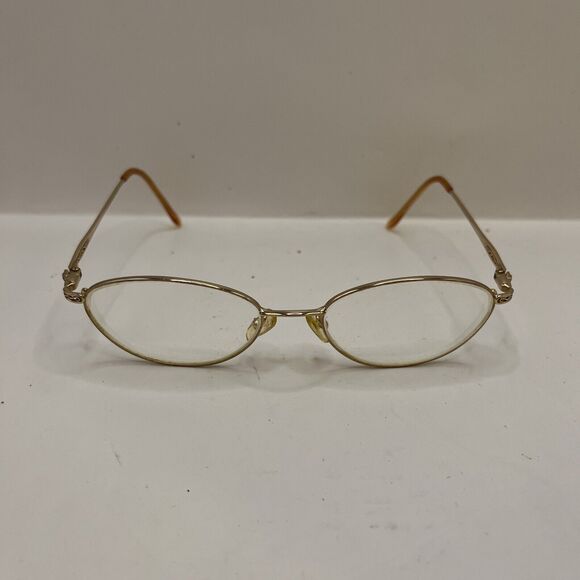 Elizabeth Arden Eyeglasses EA668 2 Gold Designer Frames Only 53-18-135 - Picture 1 of 6